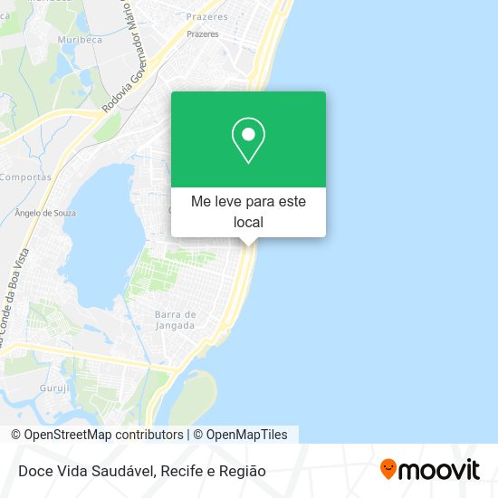 Doce Vida Saudável mapa