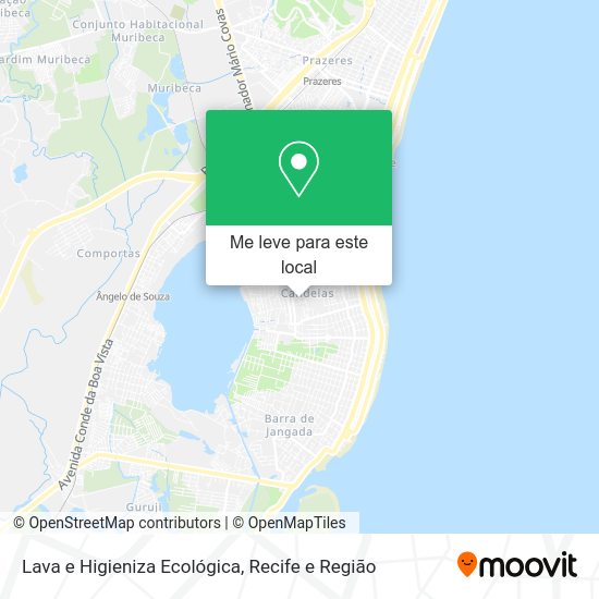 Lava e Higieniza Ecológica mapa