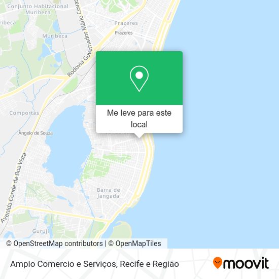 Amplo Comercio e Serviços mapa