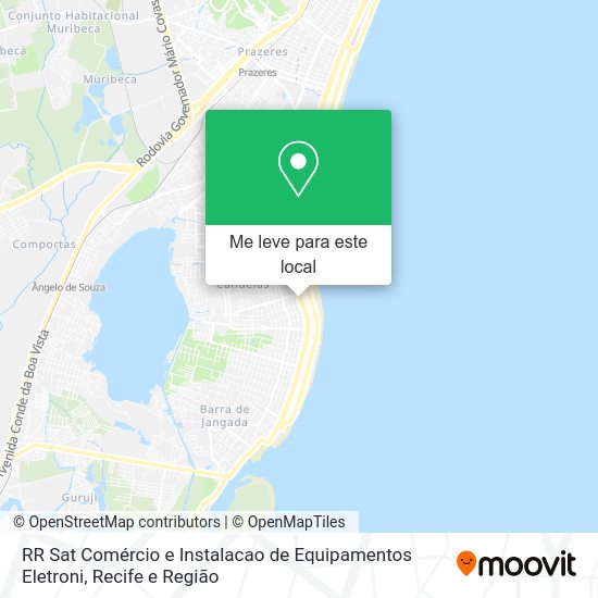 RR Sat Comércio e Instalacao de Equipamentos Eletroni mapa