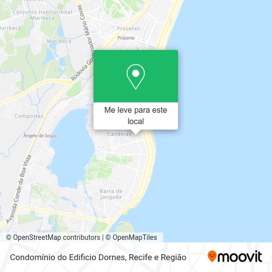 Condomínio do Edificio Dornes mapa