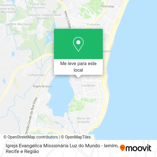Igreja Evangelica Missionária Luz do Mundo - Iemlm mapa