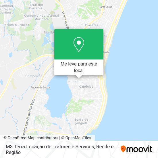 M3 Terra Locação de Tratores e Servicos mapa