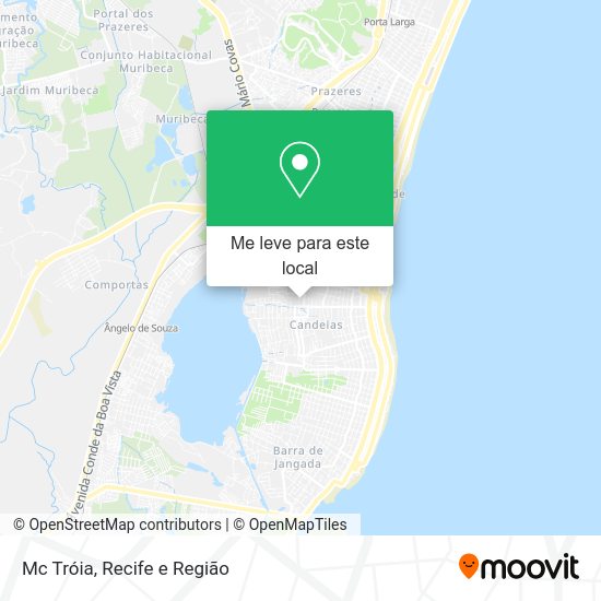 Mc Tróia mapa