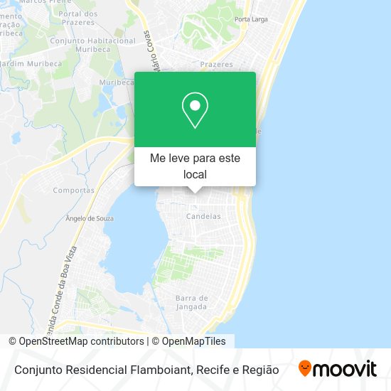Conjunto Residencial Flamboiant mapa