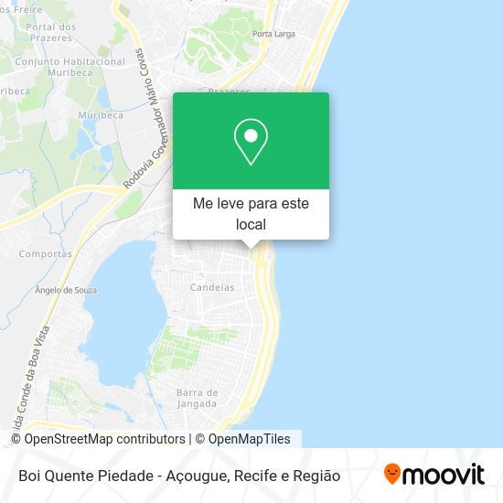 Boi Quente Piedade - Açougue mapa