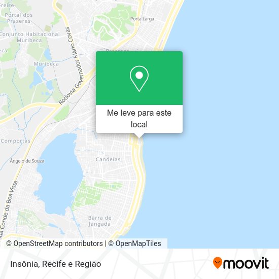 Insônia mapa