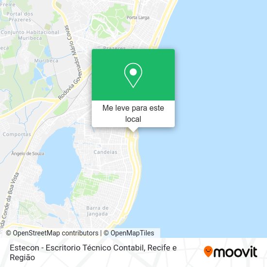 Estecon - Escritorio Técnico Contabil mapa