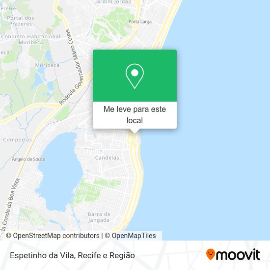 Espetinho da Vila mapa