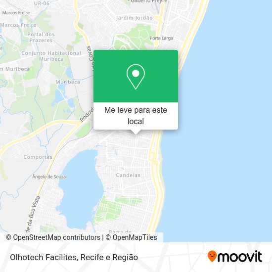 Olhotech Facilites mapa