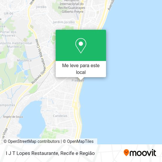 I J T Lopes Restaurante mapa