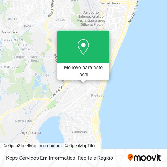 Kbps-Serviços Em Informatica mapa