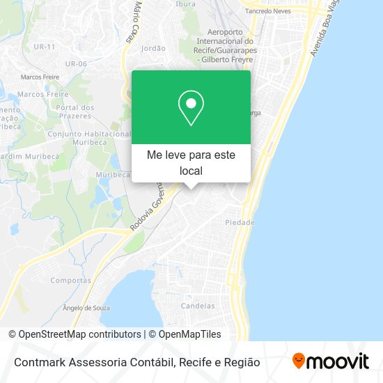 Contmark Assessoria Contábil mapa