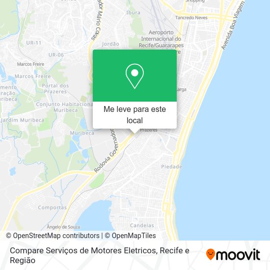 Compare Serviços de Motores Eletricos mapa