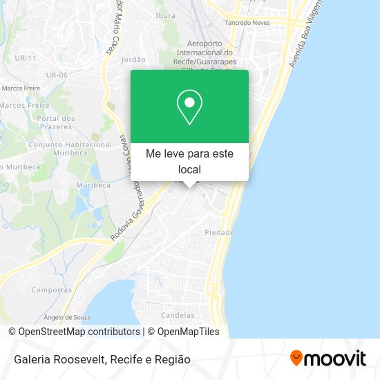 Galeria Roosevelt mapa