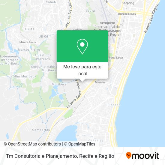 Tm Consultoria e Planejamento mapa