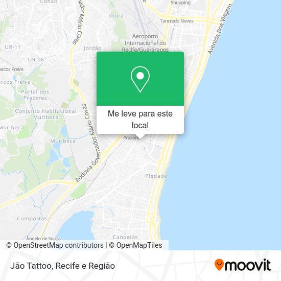 Jão Tattoo mapa
