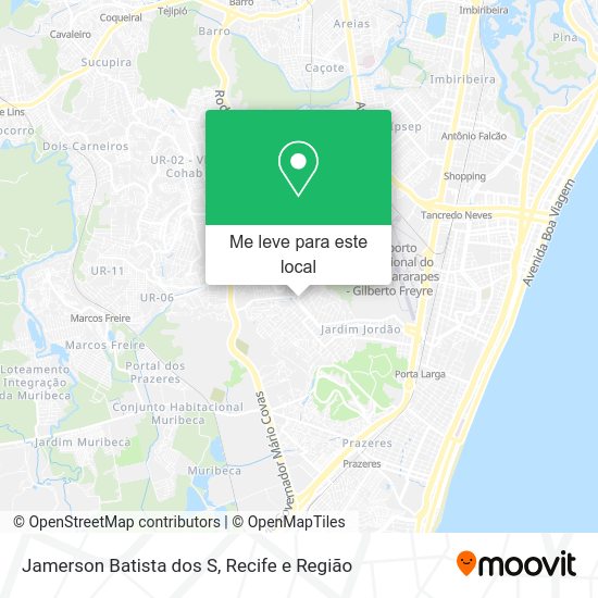 Jamerson Batista dos S mapa