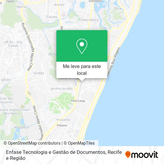 Enfase Tecnologia e Gestão de Documentos mapa
