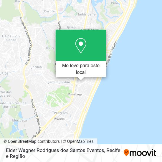 Eider Wagner Rodrigues dos Santos Eventos mapa