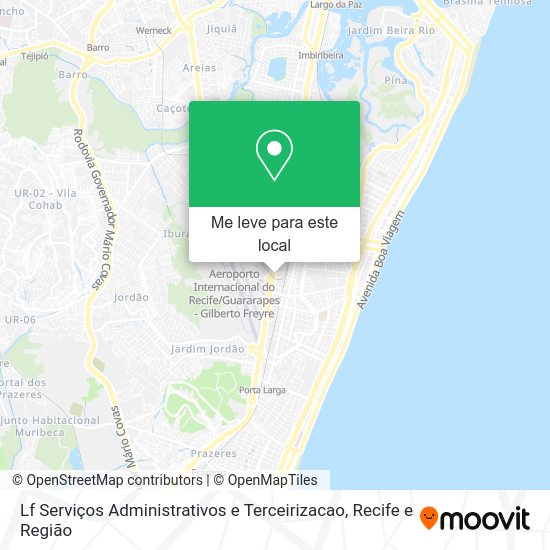 Lf Serviços Administrativos e Terceirizacao mapa