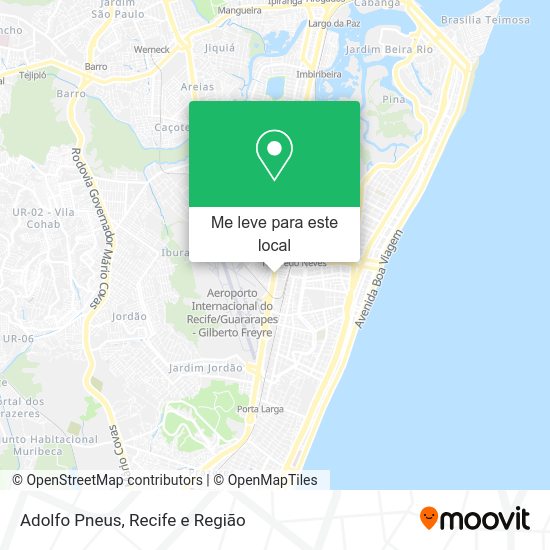 Adolfo Pneus mapa