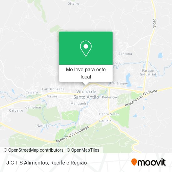 J C T S Alimentos mapa