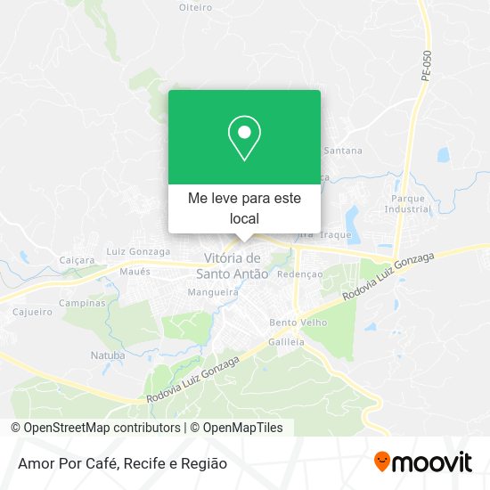 Amor Por Café mapa