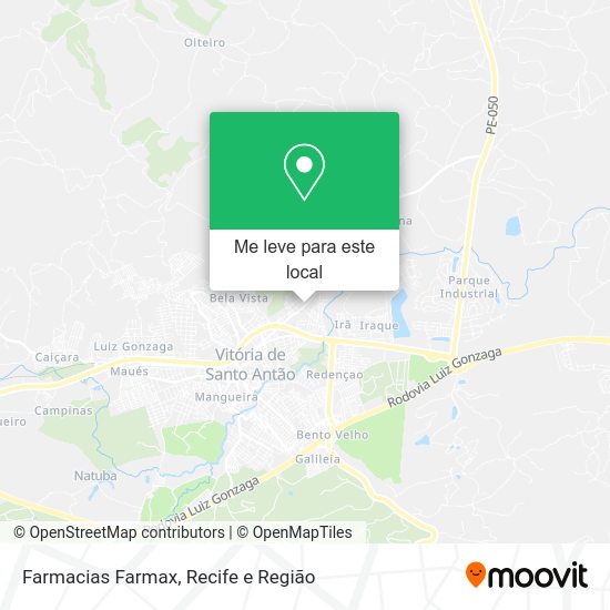Farmacias Farmax mapa