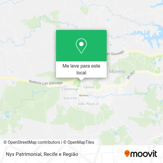 Nyx Patrimonial mapa