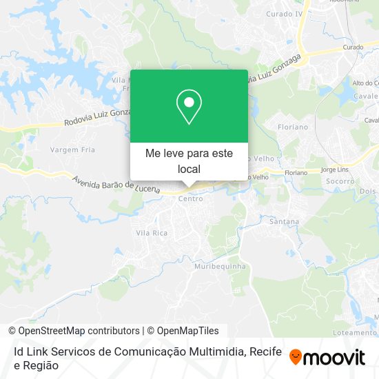 Id Link Servicos de Comunicação Multimidia mapa