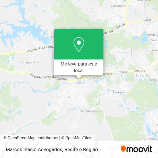 Marcos Inácio Advogados mapa
