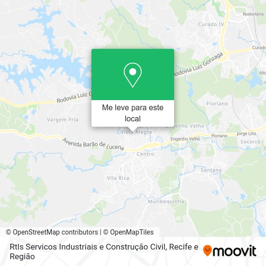 Rtls Servicos Industriais e Construção Civil mapa