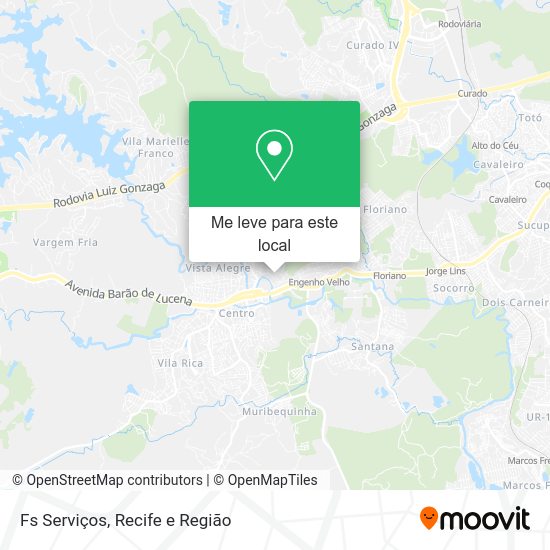 Fs Serviços mapa