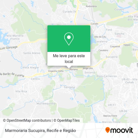 Marmoraria Sucupira mapa