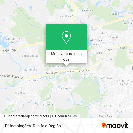 Rf Instalações mapa