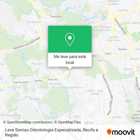 Leve Sorriso Odontologia Especializada mapa