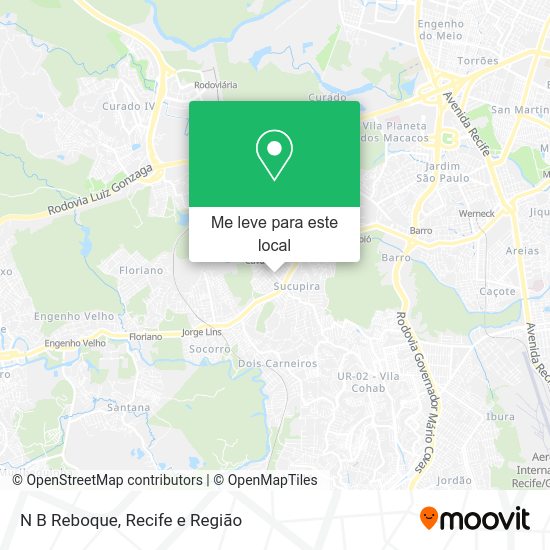 N B Reboque mapa