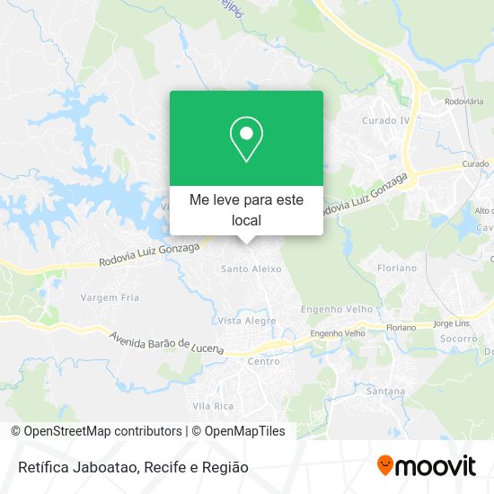 Retífica Jaboatao mapa