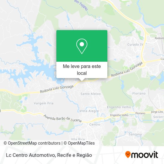 Lc Centro Automotivo mapa