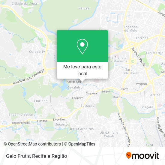 Gelo Frut's mapa