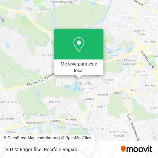 S D M Frigorífico mapa