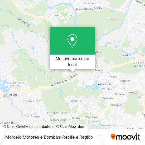 Marcelo Motores e Bombas mapa