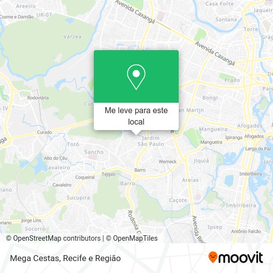 Mega Cestas mapa