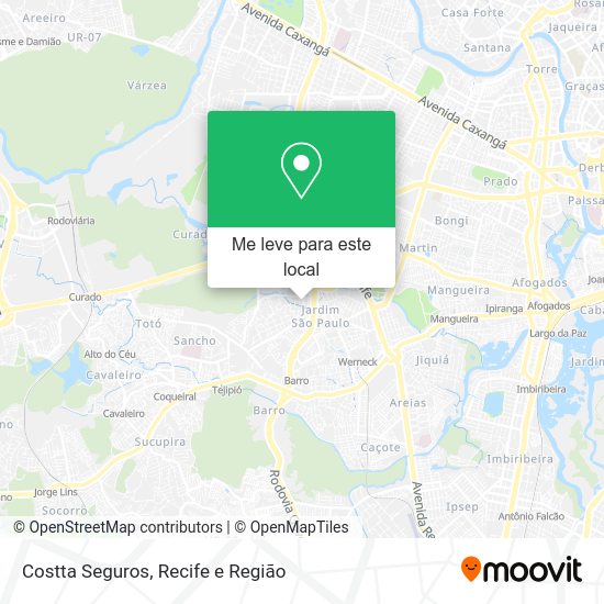 Costta Seguros mapa