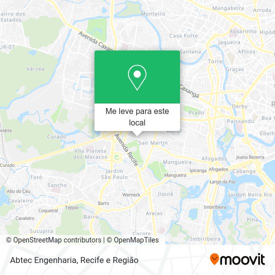 Abtec Engenharia mapa