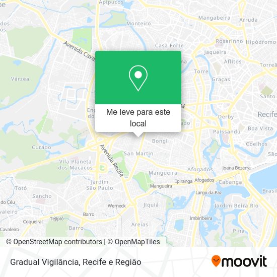 Gradual Vigilância mapa