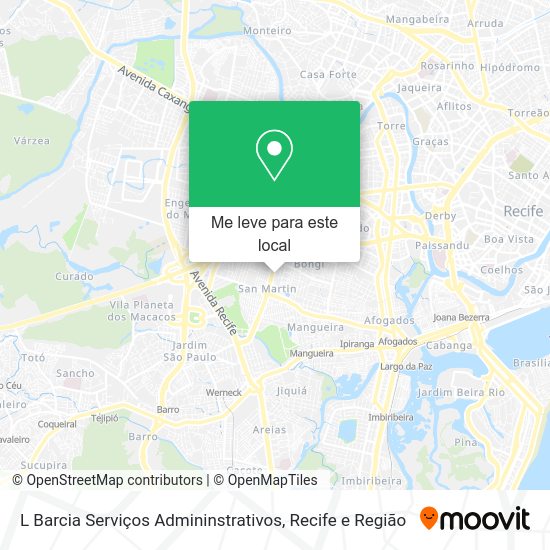 L Barcia Serviços Admininstrativos mapa