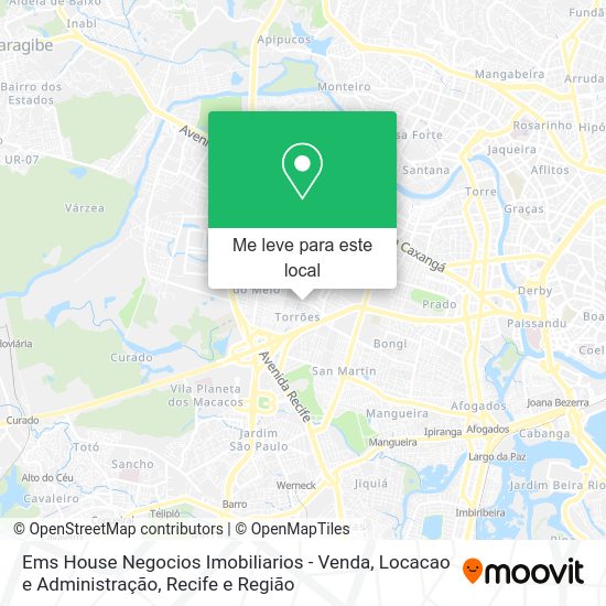 Ems House Negocios Imobiliarios - Venda, Locacao e Administração mapa
