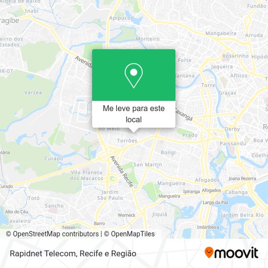 Rapidnet Telecom mapa